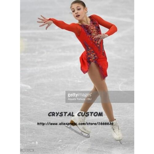 Sales Figure Skating Dress New Brand Ice Skating Dresses Custom-made For Competition DR4894