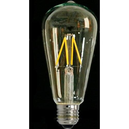 ST64 LED Vintage Edison Light bulb 220V E27 Warm White Retro Led bulb