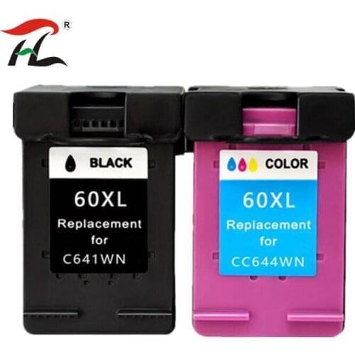 Remanufactured for hp 60XL Ink Cartridge for HP60 for HP 60 Deskjet D2530 D2545 F2430 F4224 F4440 F4480 ENVY120 C4650 C4680