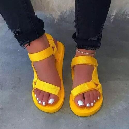 2020 Women Spring/summer New Soft-slip Non-slip Sandals Foam Sole Durable Sandals Ladies Outdoor Beach Slippers Sandalias Mujer