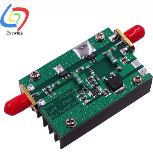 1MHz-700MHZ 3.2W HF VHF UHF FM Transmitter RF Power Amplifier Ham Radio Module Board