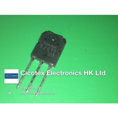 5pcs/lot 2SK2613 K2613 2613 TO-3P TO-247 MOSFET Silicon N Channel MOS Type Switching Regulator Applications, DC-DC Converter