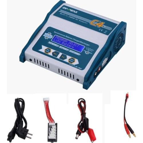 EV-Peak C4 80W 8Amp NiMH / LiPO Battery Balance Charger