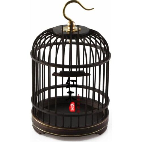 Ebony round cage * mahogany boutique cricket cage cricket cage / new Carnival special offer gifts