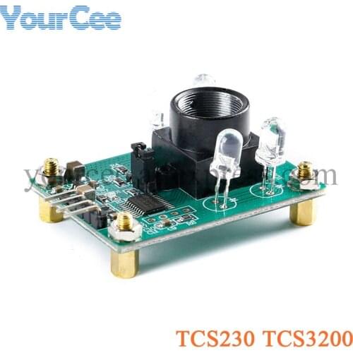TCS230 TCS3200 Color Sensor Colorful Recognition Sensor Module RGB Three Color Red Green Blue Serial Output