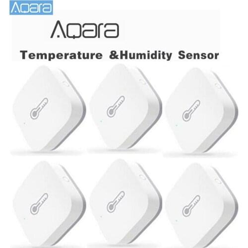 Xiaomi Aqara Temperature Humidity Sensor Environment air pressure Zigbee Smart Home Wireless Control Work with Mijia app