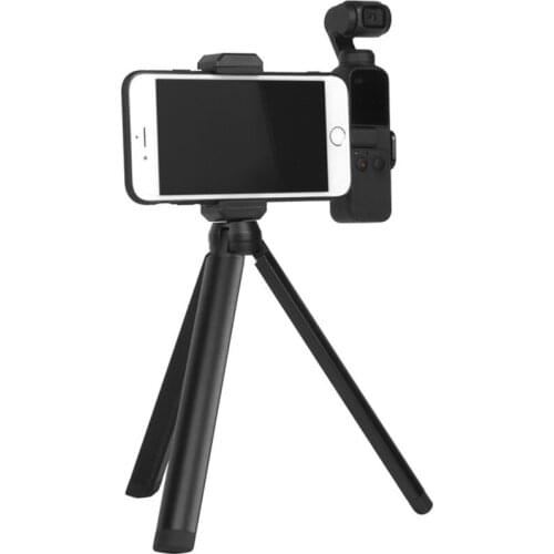 OSMO Pocket Phone Clip Holder + Selfie Stick + Tripod for DJI OSMO Pocket Handheld Gimbal Accessories