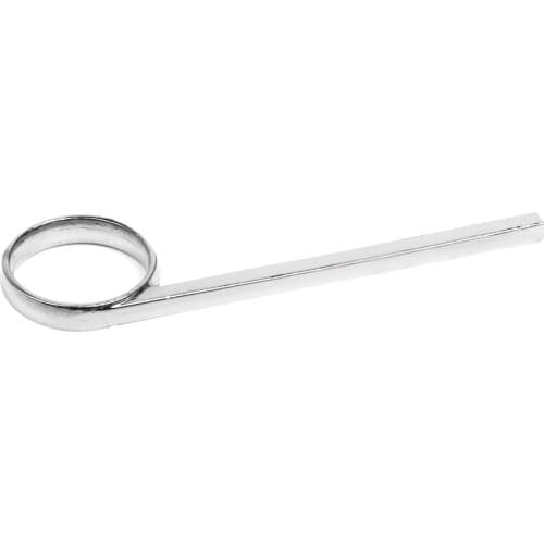 Trumpets Cornets Valve Slide Throw Ring for Repairing Part Silver