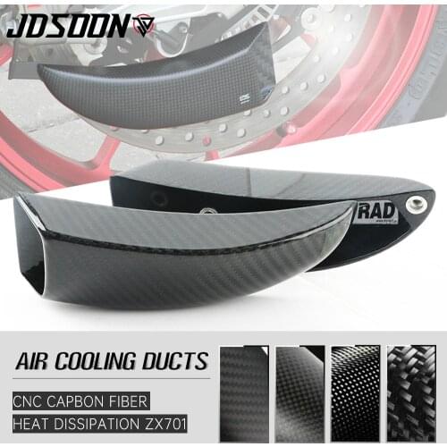 Carbon Fiber Air Ducts Brake Cooling Mounting kit Air Cooling Ducts System For DUCATI MONSTER 1200 SuperSport 929 2016-2020