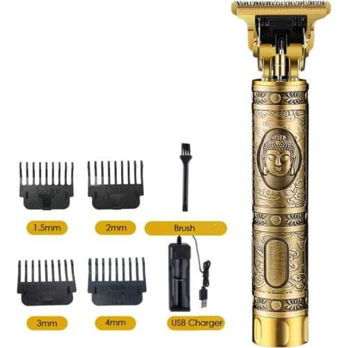 Pro Li T-Outliner Skeleton Heavy Hitter Cordless Trimmer Men 0.1mm Baldheaded Budda Hair Clipper Finish Hair Cutting Machine