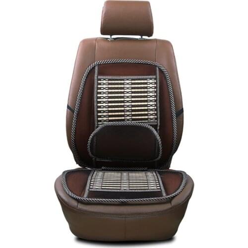 Car Interior Massage Breathable Cushion Summer Cooling Car Seat Back Cushion Lumbar Support Cushion Universal Car Seat Cushion