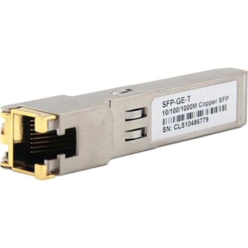 SFP Module RJ45 Switch Gbic 10/100/1000 Connector SFP Copper RJ45 SFP Module Gigabit Ethernet Port