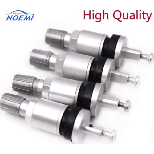 YPBKQZL 4PCS Aluminum TPMS Tire Valves For Buick Alloy Tubeless Valve For Tyre Pressure Monitor System Valve Stem Repair Kit