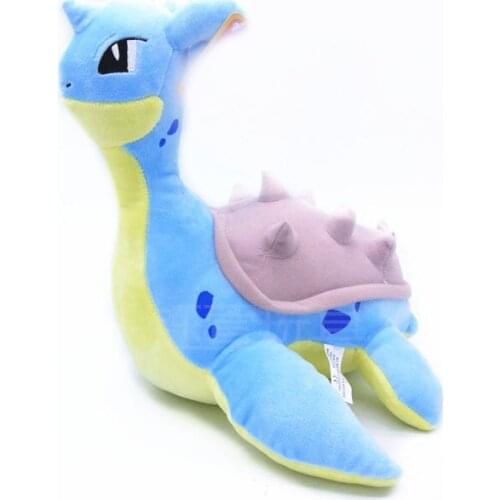 Pokemon Lapras Collectible plush dolls pet toys elf dolls cute cartoon creative gifts kawaii birthday gifts