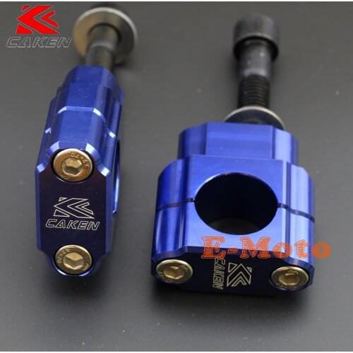 PRO Caken Billet CNC Alloy 7/8" To 1 1/8" 28mm Fat Bar Handlebar Riser Clamps Taper Handlebar ATV Motorcycle Dirt Bike