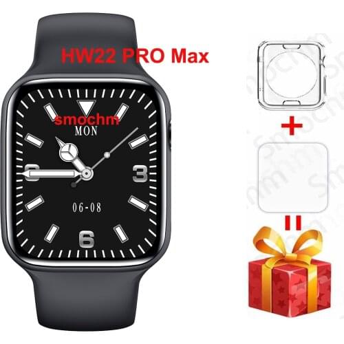 Smochm IWO HW22 PRO MAX Smart Watch 1.78 inch 44MM Series 7 Customized Faces Bluetooth-compatible Heart Rate Monitor PK W26 W506