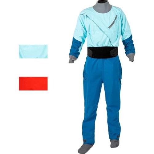 Dry Suit 3 Ply Waterproof Fabric Nylon Rubeer Latex Zipper Professional Clothes For Scuba Diving Outdoor Sports