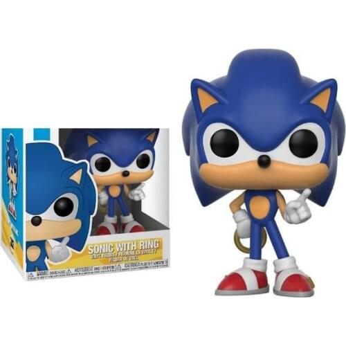 Super Sonic Hedgehog Super Sonic Mouse 283# PVC Action Figure Collectible Model toys