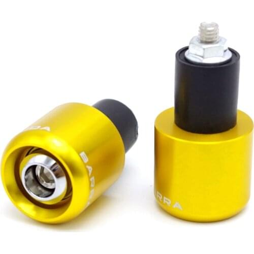 22mm Motorcycle Handlebar Grips Ends Counterweight Fists Plugs FOR Honda cb190r yamaha mt10 mt 125 ybr 125 Suzuki bandit 1200