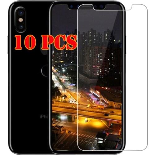 10pcs 2.5D Tempered Glass 9H Premium Screen Protector Film Guard For iPhone 12 Mini 11 Pro Max XS XR X 8 7 6 6S Plus SE 5 5S