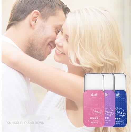 1PC Portable Case Solid Perfume Fragrances Women Men Solid Balm Mild Long Lasting Aroma Deodorant Fragrance Body Antiperspirant