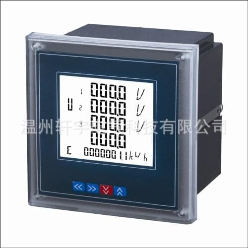 1Pcs LCD SJ-X-42 (120mmX120mmX80mm) - Y-A-3L Multi-Function Power Meter