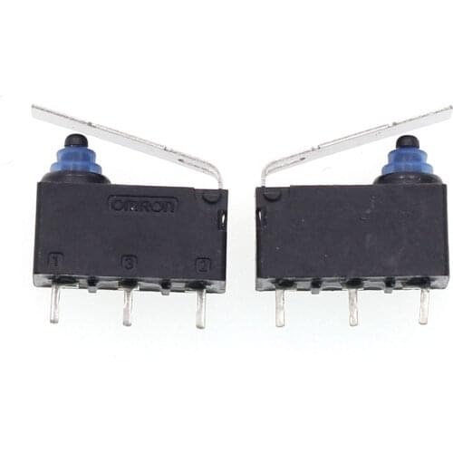 2pcs Original D2HW Car Door Lock Micro Touch Switch 3 Feet Waterproof with Metal Handle D2HW-A211D for Chery Bonus A13 (fulwin)