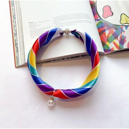 2021 leaves print women scarf long neckerchief professional decoration scarf all kinds of Korean scarves red