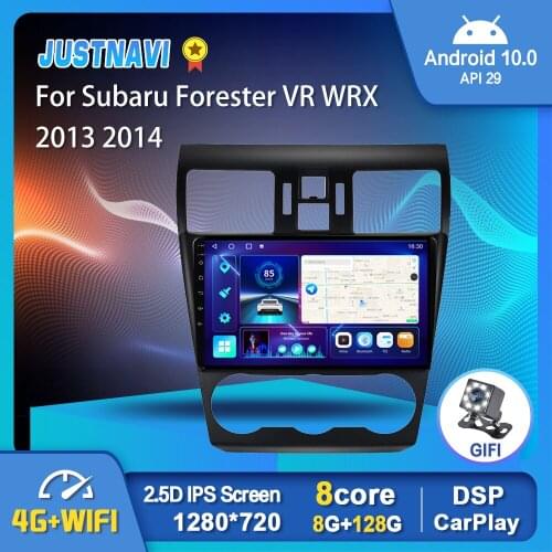 Android 10.0 Car Radio Video Player For Subaru Forester VR WRX 2013 2014 Auto GPS Stereo Navigation DSP OBD Carplay No 2 din DVD