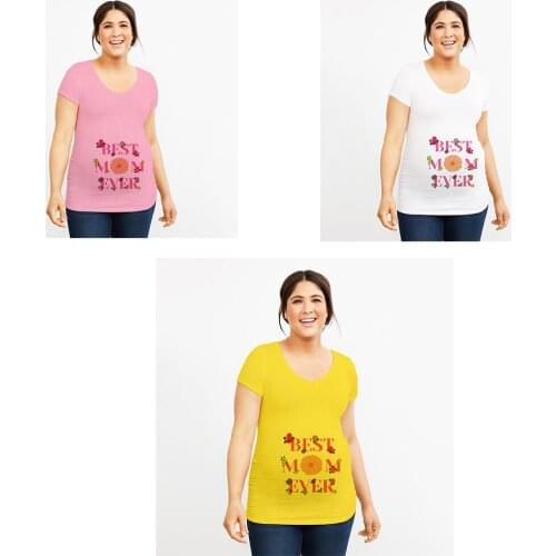 World Greatest Mother Ever Shirt Pregnancy tops Maternity T Shirt Cute Pregnancy tees Pregnancy gift for New Mom