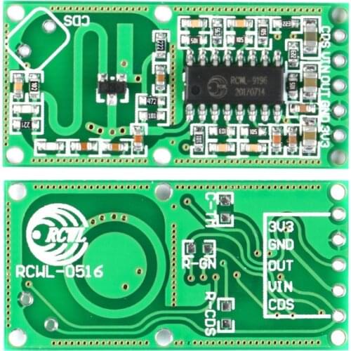 RCWL-0516 Microwave Radar Sensor Module Human Body Induction Switch Module Intelligent Sensors RCWL0516 RCWL 0516