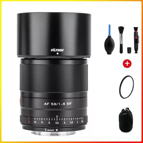 Viltrox AF 56mm F1.4 XF Lens APS-C Auto Focus Camera Lens for Fujifilm X-mount Camera X-T30 X-T4 X-PRO3 X-T200 X-T2 X-100V