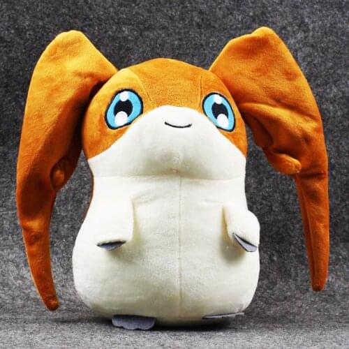 27cm Digimon Adventure Plush Toys Patamon Anime Stuffed Dolls