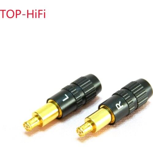 TOP-HiFi Headphone Pins Plug Connector For ATH- AP2000Ti 750 770H 990H ADX5000 MSR7B Headset Linker Adapter