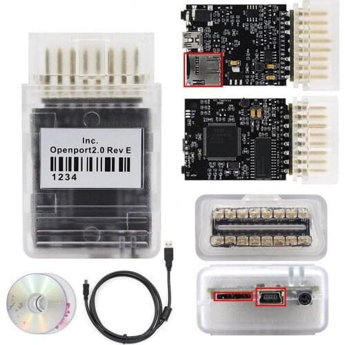 Openport 2.0 Chip OBD2 Scanner Tunning Open Port ChipTuning Interface for JLR SDD V158 OBD2 Car Diagnostic Auto Tool