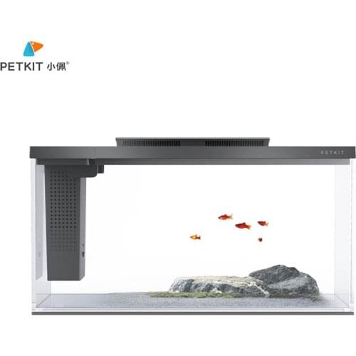 PetKit Smart Fish Tank HD Glass Intelligent lighting System APP Control 4 Filtration System Modular Design Cyclic Oxygenation