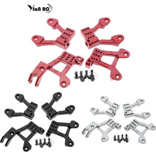 Yfan rc 1 Set for 1/10 RC car simulation climbing car metal upgrade accessories scx10 II 90046 90047 shock absorber connector