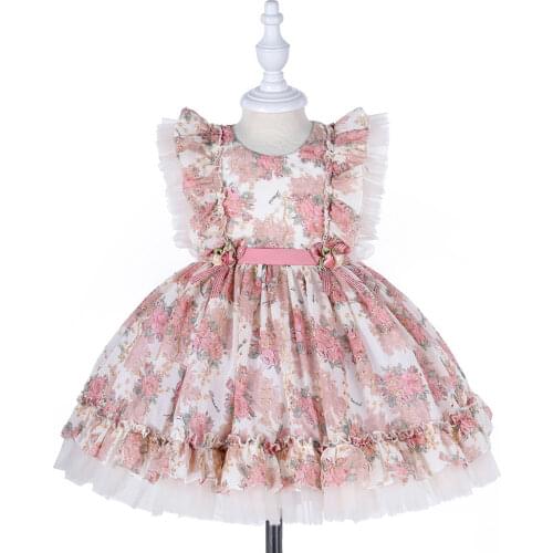 Childrens Dress Baby Summer Chiffon Thin Girls Dresses Birthday Party Clothes Princess Wedding Dress For 3 4 5 Years