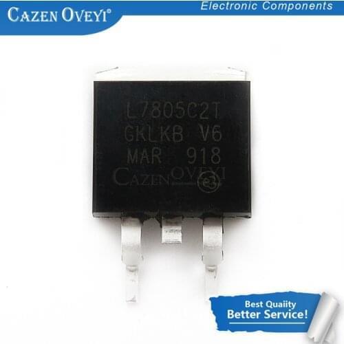 10pcs/lot L7805CD2T L7805C2T L7805 L7808C2T L7808C L7808 TO-263 new original In Stock