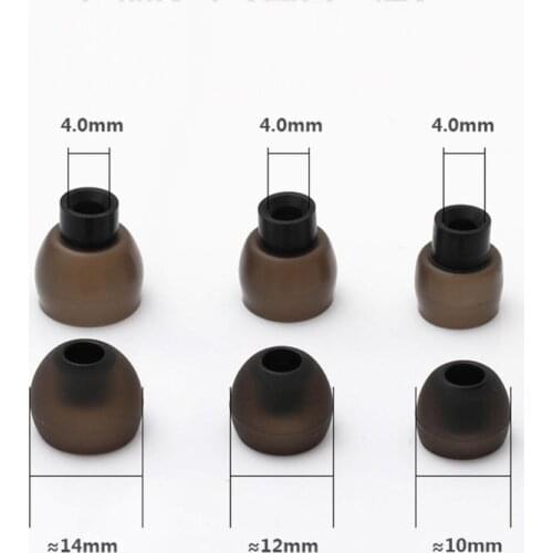 10 Pcs Earplug Protective Cover 4.0mm In-ear Earphone Case for Xiaomi AirDots Youth Version for Airdots Pro TWS Wireless Earphon