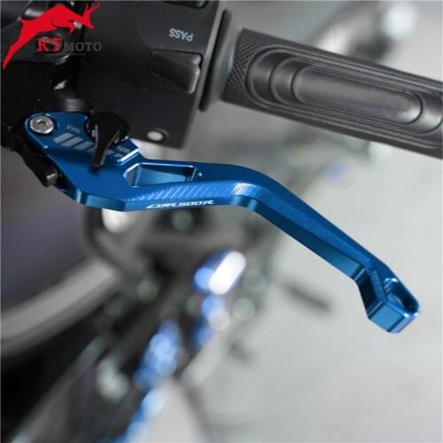 2020 NEW logo Motorcycle CNC Adjustable 3D Rhombus Motorcycle Brake Clutch Levers For HONDA CBR500R CBR 500 R 2013-2020