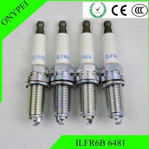 4-6PCS car accessories Iridium Spark Plug For 08-11 Land Rover LR2 3.2L LR005483 ILFR6B