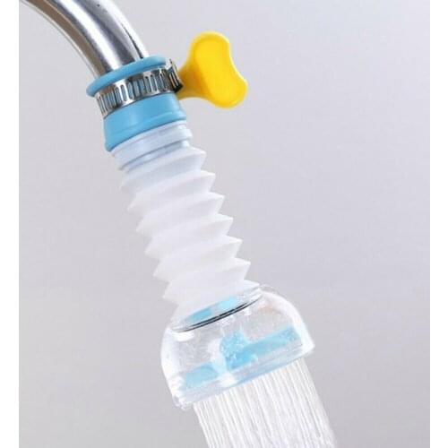 Kitchen Faucet Accessories Splash-proof Sprinkler 360° Rotating Telescopic Tap Water Filter Water Saver Sprayer