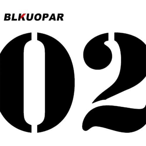 BLKUOPAR for Tagger Car Stickers Sunscreen Personality Decals JDM Accessories Refrigerator Waterproof Vinyl Material Decor