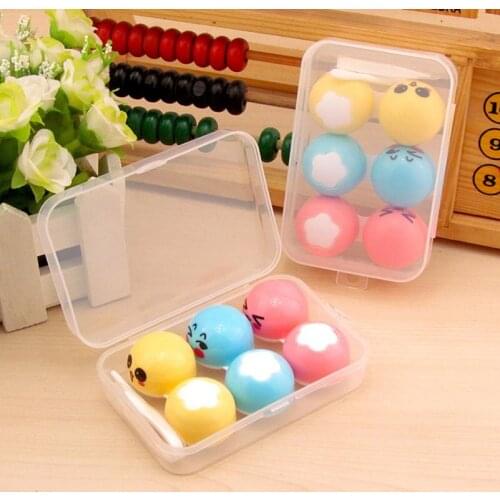 NEW Arrival Cartoon Contact Lens Case 3 Pairs Cute Contact Lenses Box Eye Glasses Lens Container For Women And Men High Quality