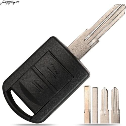 Jingyuqin Remote Car Key Case Shell For Opel Vauxhall Corsa c Meriva astra h j g d Combo Micro Switch 2 Buttons Auto Fob