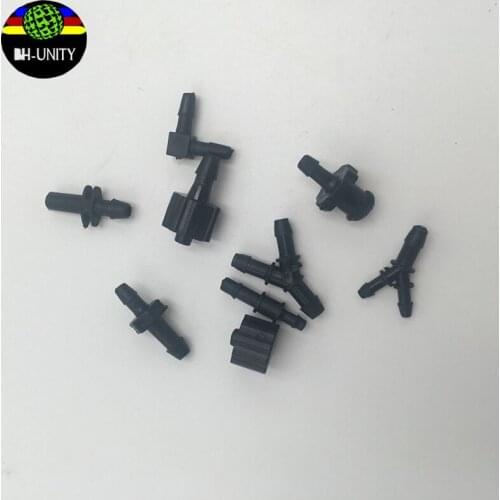 Best price! uv Ink pipe connector for huam infiniti mayjet yaselan uv flatbed printer spare parts uv ink tube conncetors