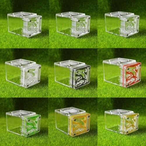 Mini Ant Nest Acrylic Anthill Nest Transparent Ant Farm Ants Villa House Ants Ecological Workshop Unique Handmade Gifts 6 Colors