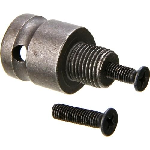 1/2 inch Drill Chuck Adaptor For Impact Wrench Conversion 1/2-20UNF Convert Threaded Drill Chuck with Screw Driver Tool