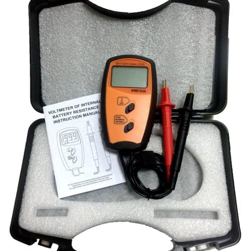 Professional Internal Battery Resistance Impedance Meter Car Cell Lithium-ion Voltmeter of internal battery resistance analyzer